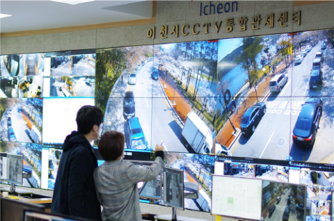 [크기변환]시민모두가 안전한 행복도시 구현을 위해 디지털 뉴딜의 일환으로 진행되는 이천시 CCTV 통합관제센터..png
